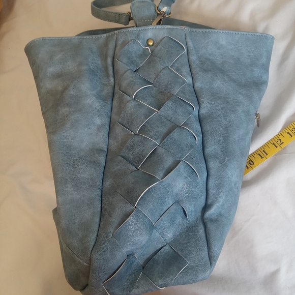 Urban Expressions Vegan Tote Shoulder Bag - Picture 5 of 11